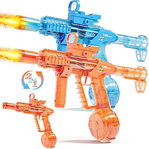 2-Pack Maysida Electric Water Gun w/ Sound & Lights (26-33ft Range) $12.49 + Free Shipping w/ Prime or on $35+