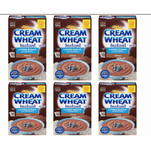 60-Count 1.23-Ounce Cream of Wheat Instant Lower Sugar Hot Cereal (Cocoa) $16.24 w/ S&S + Free Shipping