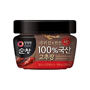 17.64-Ounce Chung Jung One Gochujang Premium Korean Red Chili Paste $4.79 w/ S&S + Free Shipping