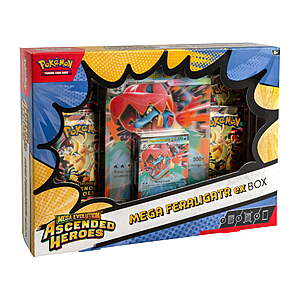 Pokémon TCG: Mega Evolution—Ascended Heroes Mega ex Box - Receive 1 at Random! $49.99