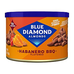 Blue Diamond Habanero BBQ Almonds 6-Ounce Can $3.79 w/ S&S + Free Shipping