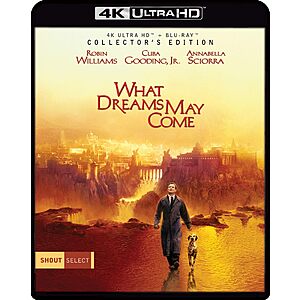 What Dreams May Come 4K Ultra HD + Blu Ray $31.54 or Blu Ray $7.99