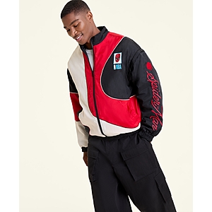 Adult's Spider-Man Removable Sleeves Starter Style Jacket $25