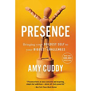 $1.99 | Presence: Bringing Your Boldest Self to Your Biggest Challenges (eBook) by Amy Cuddy