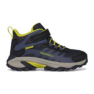 Merrell Extra 40% Off Sale Shoes: Big Kids Moab Speed Mid 2 A/C Waterproof Hiking Shoes $28.19 & More + Free Shipping on $75+ Orders