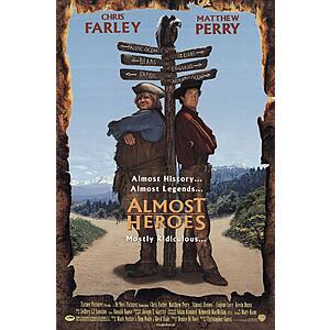 Almost Heroes HD Chris Farley Matthew Perry appletv digital movies anywhere $4.99