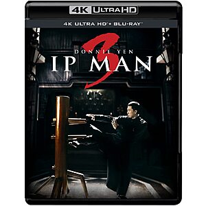 Ip Man 3 4K UHD + Blu Ray $14.85 Amazon.com
