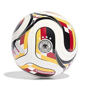 adidas FIFA World Cup 26 Trionda Host Nation League Soccer Ball (Germany, Size 5) $13.00 + Free Shipping w/ Prime or on $35+