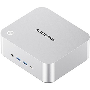 AOOSTAR MACO 6850H Mini PC: Ryzen 7 Pro 6850H, 24GB LPDDR5, No SSD, USB4, WiFi 6 + F/S $293.8