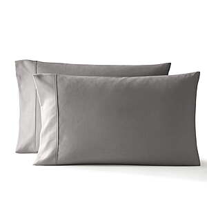 Serta So Soft Dark Gray Pillowcases (King or Standard/Queen, 2-Count) $4.28 + Free Shipping w/ Walmart+ or on $35+