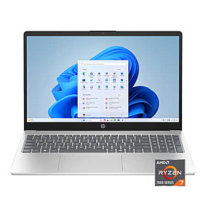 HP - 15.6" Full HD Touchscreen Laptop - AMD Ryzen 7 7730U - 16GB Memory - 512GB SSD - Natural Silver $549.99 Bestbuy.com