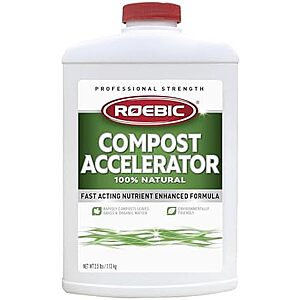 [AC] $9.02 | 2.5-Pounds Roebic CA-1 Bacterial Compost Accelerator at Amazon
