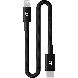 8' Beats USB-C Lightning Cable (Bolt Black) $8.99 + Free Shipping