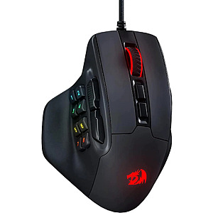 Redragon M811 Aatrox MMO Wired Gaming Mouse w/ 15 Programmable Buttons $19.99 + Free Shipping