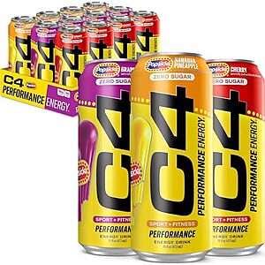 Save 40% on your Subscribe & Save subscription: C4 Energy Drinks at Amazon