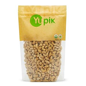 [SnS, AC] $12.97* | 2.2 lb Yupik Organic Raw Cashews at Amazon