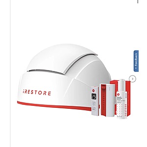 iRestore Professional Red Light Therapy Helmet 282 Laser Hair Growth System plus Anti-Hair Loss Serum $769.99 free Shipping Costco.com