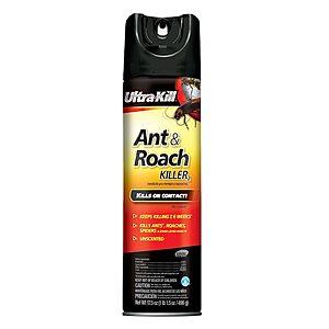 17.5-Ounce Ultra-Kill Ant & Roach Killer Indoor Spray $2 + Free Store Pickup at Lowe's