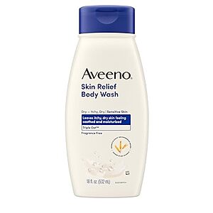 [SnS, AC] $4.01 | 18-Oz Aveeno Skin Relief Body Wash with Triple Oat Complex at Amazon