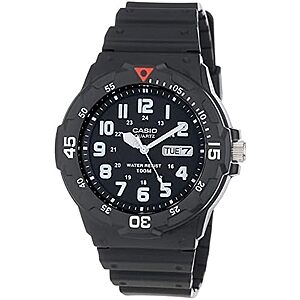 $23.97* | Casio MRW200H Men's Black Resin Dive Watch at Amazon