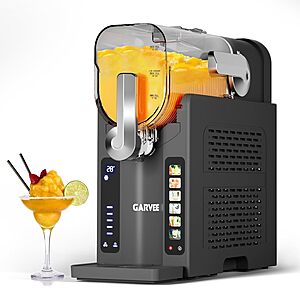 Garvee Slushie Machine for Home No Ice Needed Frozen Drink Maker with LED Display & 6 Preset Programs $130.6 + Free Shipping
