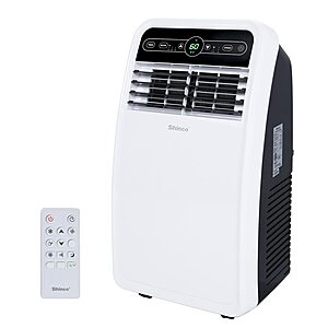 Shinco 8000 BTU Portable Air Conditioner 3-in-1 Cool Fan 120V/15amp Dehumidifier Remote Control $162 + Free Shipping