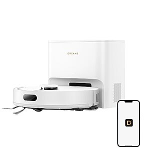 DREAME D20 Air Plus Robot Vac and Mop Combo with 20,000Pa Suction $199.98 + Free S&H at Amazon
