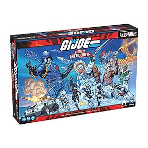 $29.99: Renegade Game Studios G.I. Joe Board Game: Battle for the Arctic Circle Axis & Allies Strategy at Amazon