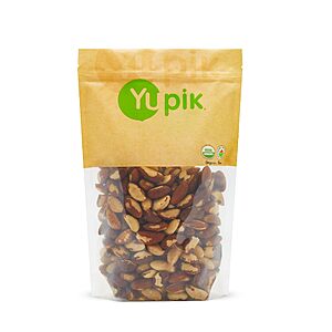 $16.63 Organic Yupik Brazil Nuts 2.2 lbs with S&S