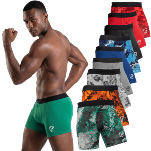 10-Pack Under Project Micro Modal Men's Boxer Briefs $29.99 + Free S&H