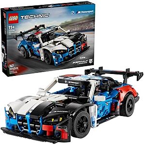 $51.99 | 747-Piece LEGO Technic - BMW M4 GT3 EVO (42226, 2026) at Amazon