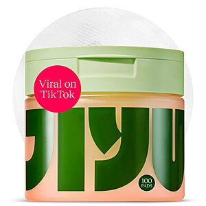 100-Count JIYU Toning Toner Face Pads $28.92 w/ S&S & More + Free Shipping
