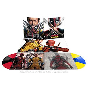 Deadpool & Wolverine Original Motion Picture Soundtrack (Multicolor Vinyl LP) $13.99 + Free Shipping