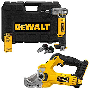 DEWALT 20V MAX 1 Inch PEX Expander and 20V MAX Plastic Tubing Cutter (Bare Tool) Bundle $359.1