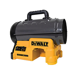 DEWALT 70000 BTU Cordless or Corded Forced Air Propane Heater $171
