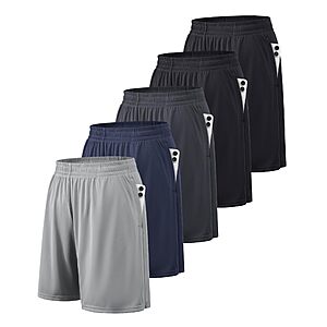 BALENNZ Athletic Shorts for Men with Pockets and Elastic Waistband Quick Dry Activewear $19.98