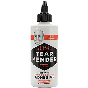 $7.49 | 6-Oz Tear Mender TTB-6-D-B Instant Fabric and Leather Adhesive at Amazon