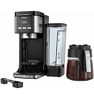 (Certified Refurbished) Ninja CFP105 DualBrew Hot & Iced Coffee Maker (Black) $70.83 + Free Shipping