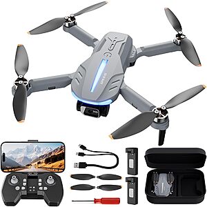 FERIETELF B16 GPS 4K Camera Drone w/ Brushless Motor, Dual Positioning & 50-Minute Flight Time $69.99 + Free Shipping