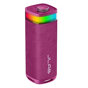 JLab JBuds Party 30W Portable Bluetooth Speaker w/ RGB Lighting & Multi-Speaker Connect (Mulberry) $31.49 + Free Shipping
