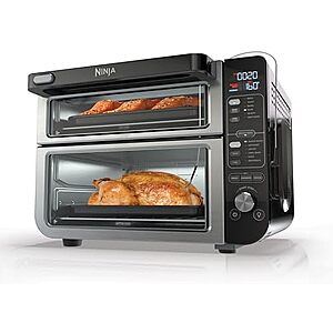 $249.99* | 12-in-1 Ninja Smart Double Oven w/ FlexDoor (Stainless Steel) at Amazon
