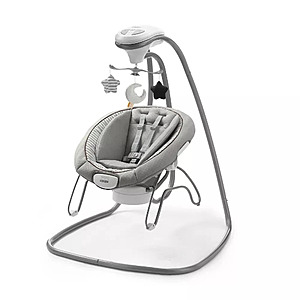 Graco DuetConnect Deluxe Multi-Direction Baby Swing & Bouncer (Britton) $128.69 + Free Shipping