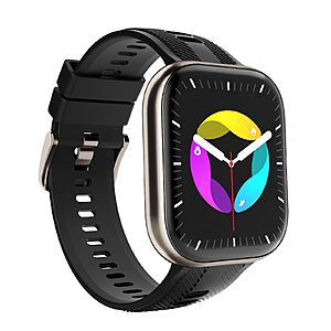 Amazon - 1.88" HD Smart watch, Fitness Watch with Heart Rate/Sleep/IP68 Waterproof/120+Sports Modes,Bluetooth Call &Music Control - $19.59
