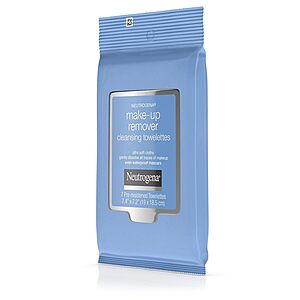 7-Count Neutrogena Make-Up Remover Cleansing Towelettes $1.20 w/ S&S + Free Shipping w/ Prime or on $35+
