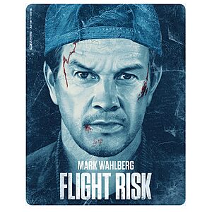 Flight Risk Digital, Steelbook 4K ULTRA HD BLURAY + Digital $13.99 Amazon.com