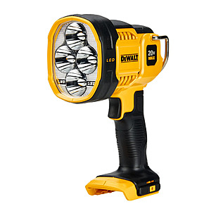 DEWALT DCL043 LED Work Light 20V MAX Handheld 1500 Lumens Pivoting Head Cordless $49.99