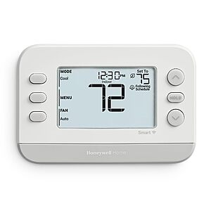 Honeywell Home RTH2CWF Smart WiFi Thermostat (Gray) $29.98 + Free Shipping w/ Prime or on $35+