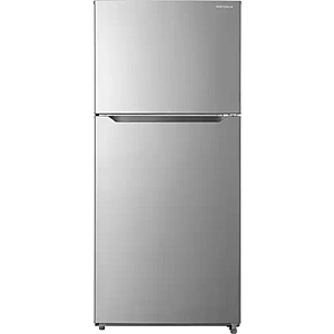 Insignia™ - 30 in. Wide 20.5 Cu. Ft. Top-Freezer Refrigerator with ENERGY STAR Certification - Stainless Steel  $569.99