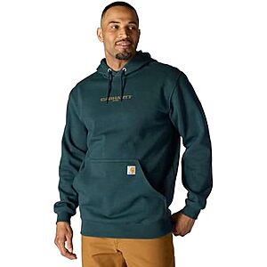 $33.49* | Carhartt Men's Rain Defender Loose Fit Midweight 1889 Graphic Sweatshirt at Amazon