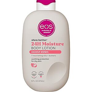 [SnS, AC] $5.30* | 16oz eos Shea Better Body Lotion Coconut Waters Moisture Skin Care at Amazon